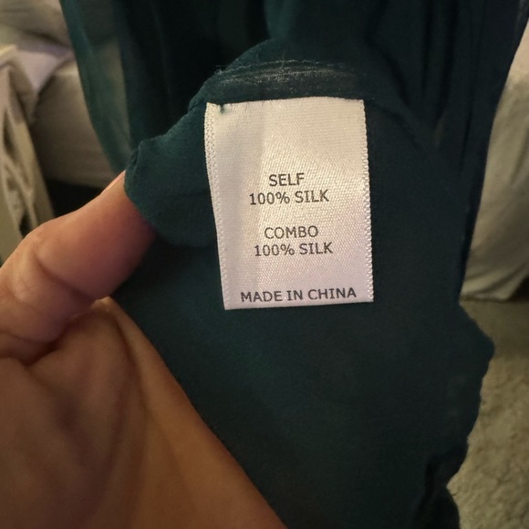 100%silk Laligne sheer dress xl - Picture 5 of 8